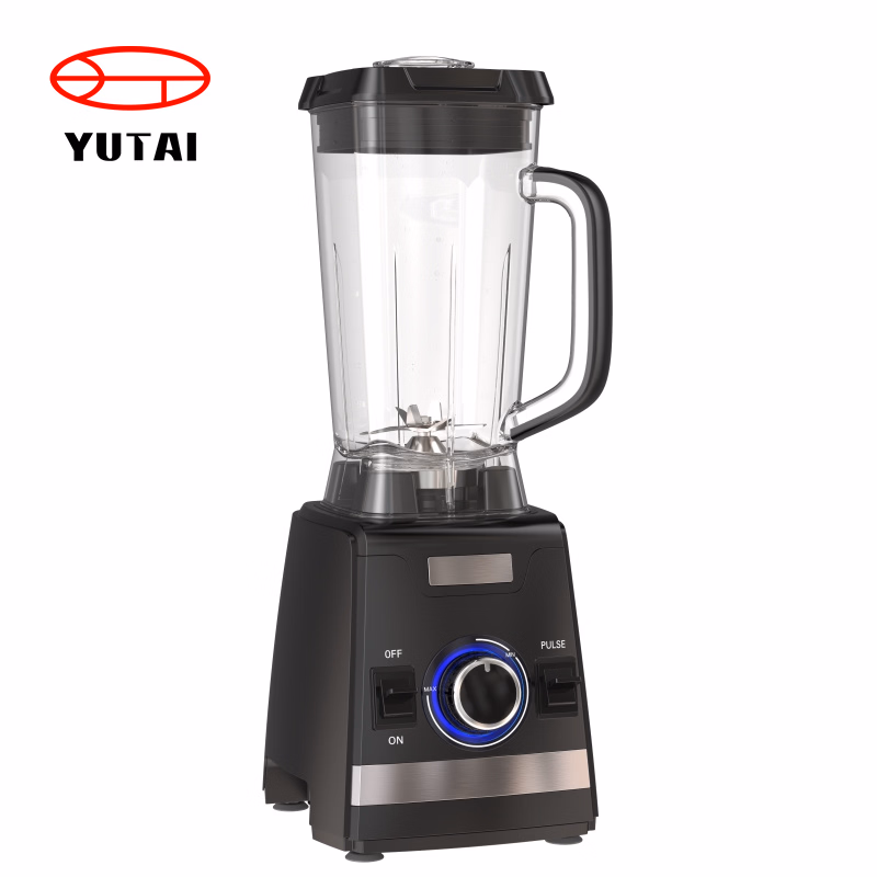 Bish Commercial Blender BS-P3B – 1000W, 2L Capacity (Black)