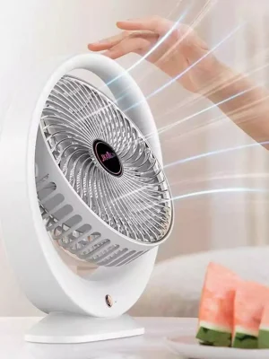 Small Rechargeable Circulating Fan JKJ-101 – Portable & Silent