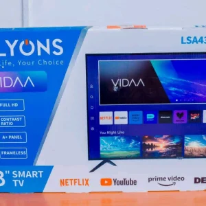 Ailyons Double Glass 43 Inch HD Smart Frameless Television(TV)