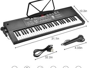 Electric Keyboard Piano 61 Keys MS-6105
