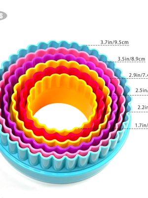 Round Size Cookie Cutter Set Cutting Moulds