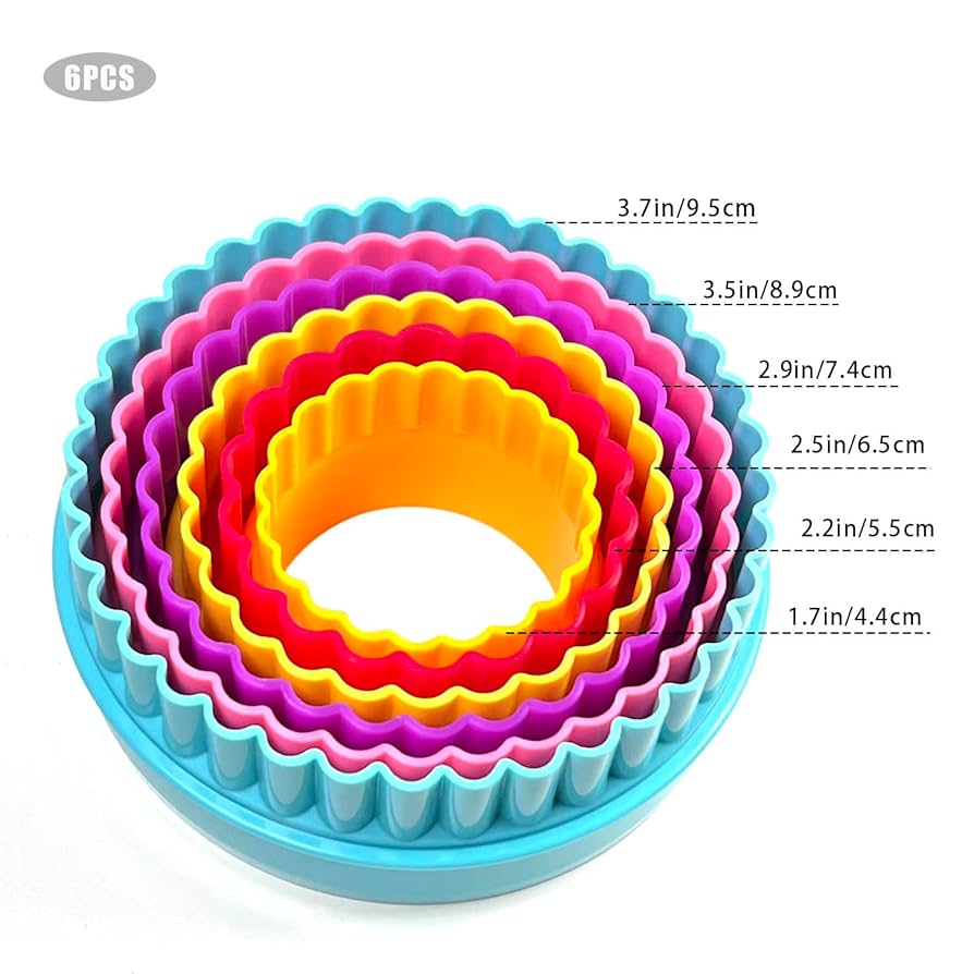 cutter Round Size Cookie Cutter Set Cutting Moulds